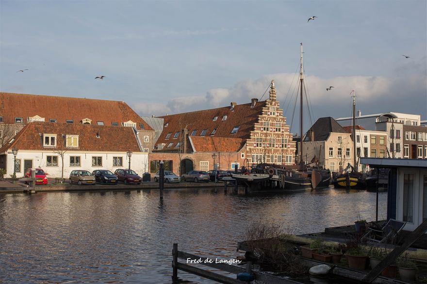 Rembrandthuis en museumhaven aan het Kort Galgenwater